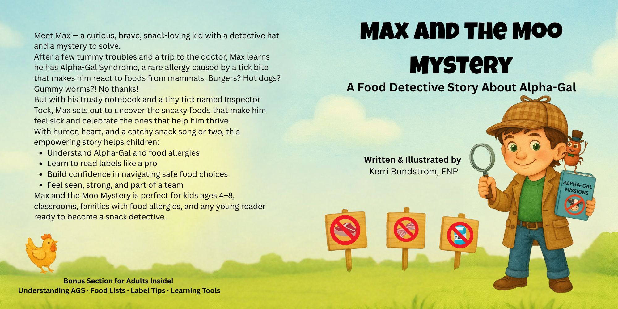 Cover of Max and the Moo Mystery